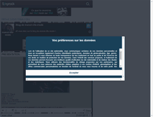 Tablet Screenshot of manon-life-mode.skyrock.com