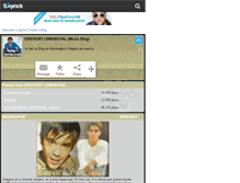 Tablet Screenshot of greg--lemarchal.skyrock.com