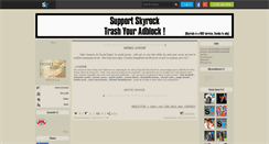 Desktop Screenshot of model-gossip.skyrock.com