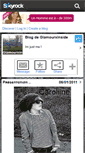 Mobile Screenshot of glamourxinside.skyrock.com