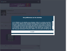 Tablet Screenshot of la-ptite-blonde-du-59.skyrock.com