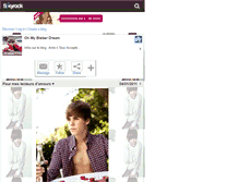 Tablet Screenshot of jbieberdream.skyrock.com