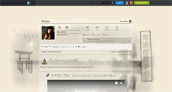 Desktop Screenshot of hitomy.skyrock.com