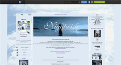 Desktop Screenshot of ju-night-wish.skyrock.com