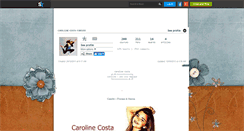 Desktop Screenshot of caroliine-costa-forever.skyrock.com