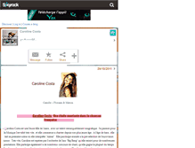 Tablet Screenshot of caroliine-costa-forever.skyrock.com