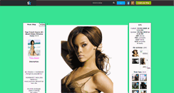 Desktop Screenshot of abc-rihanna.skyrock.com