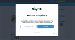 Desktop Screenshot of blitz.skyrock.com