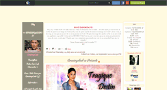 Desktop Screenshot of amazingxleah.skyrock.com