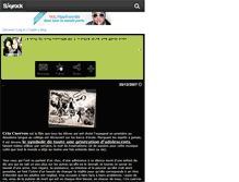 Tablet Screenshot of cria-cuervos.skyrock.com