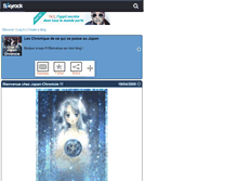 Tablet Screenshot of japan-chronicle.skyrock.com