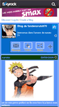 Mobile Screenshot of fandenaruto976.skyrock.com