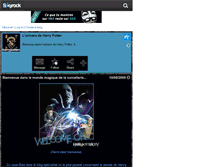 Tablet Screenshot of harrypottercity.skyrock.com
