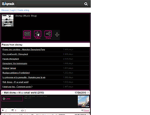 Tablet Screenshot of disneyland-music-cream.skyrock.com