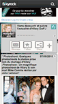 Mobile Screenshot of hilaryduff-ann.skyrock.com