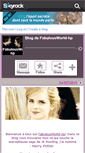 Mobile Screenshot of fabulousworld-hp.skyrock.com