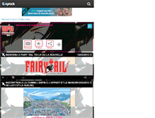 Tablet Screenshot of commufairy-tail.skyrock.com