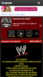 Mobile Screenshot of concours-wwe.skyrock.com