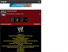 Tablet Screenshot of concours-wwe.skyrock.com