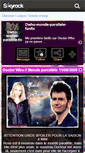 Mobile Screenshot of dwho-monde-parallele-fic.skyrock.com