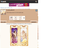 Tablet Screenshot of ilovesakura.skyrock.com