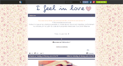 Desktop Screenshot of i-feel-in-love.skyrock.com