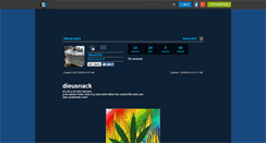 Desktop Screenshot of dieusnack.skyrock.com