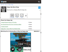 Tablet Screenshot of dj-seb-music-officiel.skyrock.com