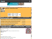 Tablet Screenshot of generiques-mangas.skyrock.com