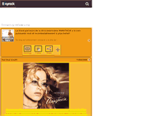 Tablet Screenshot of anastacia-fans.skyrock.com