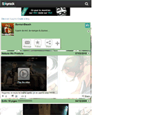 Tablet Screenshot of bankai91000.skyrock.com