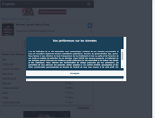 Tablet Screenshot of miickael-jackson-ziik-x3.skyrock.com