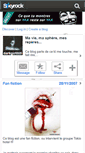 Mobile Screenshot of darkgirl005.skyrock.com