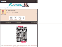 Tablet Screenshot of insidemode.skyrock.com