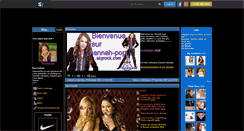 Desktop Screenshot of hannah-pop.skyrock.com