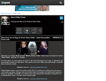 Tablet Screenshot of harry-potter-le-forum.skyrock.com
