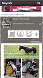 Mobile Screenshot of haras-des-bruyeres.skyrock.com
