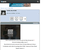 Tablet Screenshot of daniel-balavoine.skyrock.com
