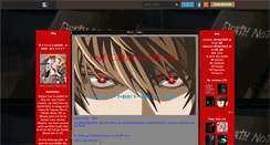 Desktop Screenshot of fanfic-death-note-fns.skyrock.com