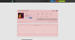 Desktop Screenshot of caroliine-and-musique.skyrock.com