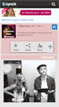 Mobile Screenshot of caroliine-and-musique.skyrock.com
