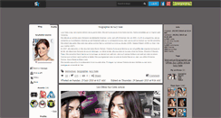 Desktop Screenshot of lucyhales-source.skyrock.com