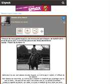 Tablet Screenshot of histoire-dun-cheval.skyrock.com