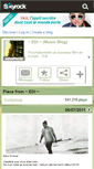 Mobile Screenshot of ediofficiel.skyrock.com