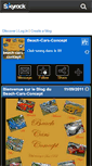 Mobile Screenshot of beach-cars-concept.skyrock.com