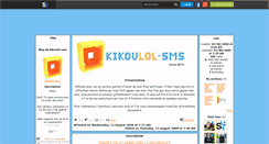 Desktop Screenshot of kikoulol-sms.skyrock.com