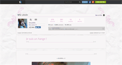 Desktop Screenshot of mlle-aliis0n.skyrock.com