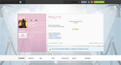 Desktop Screenshot of mollyn.skyrock.com