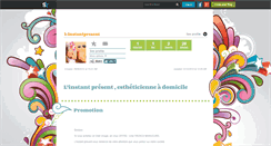 Desktop Screenshot of l-instantpresent.skyrock.com