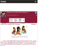 Tablet Screenshot of always-and-forever-story.skyrock.com